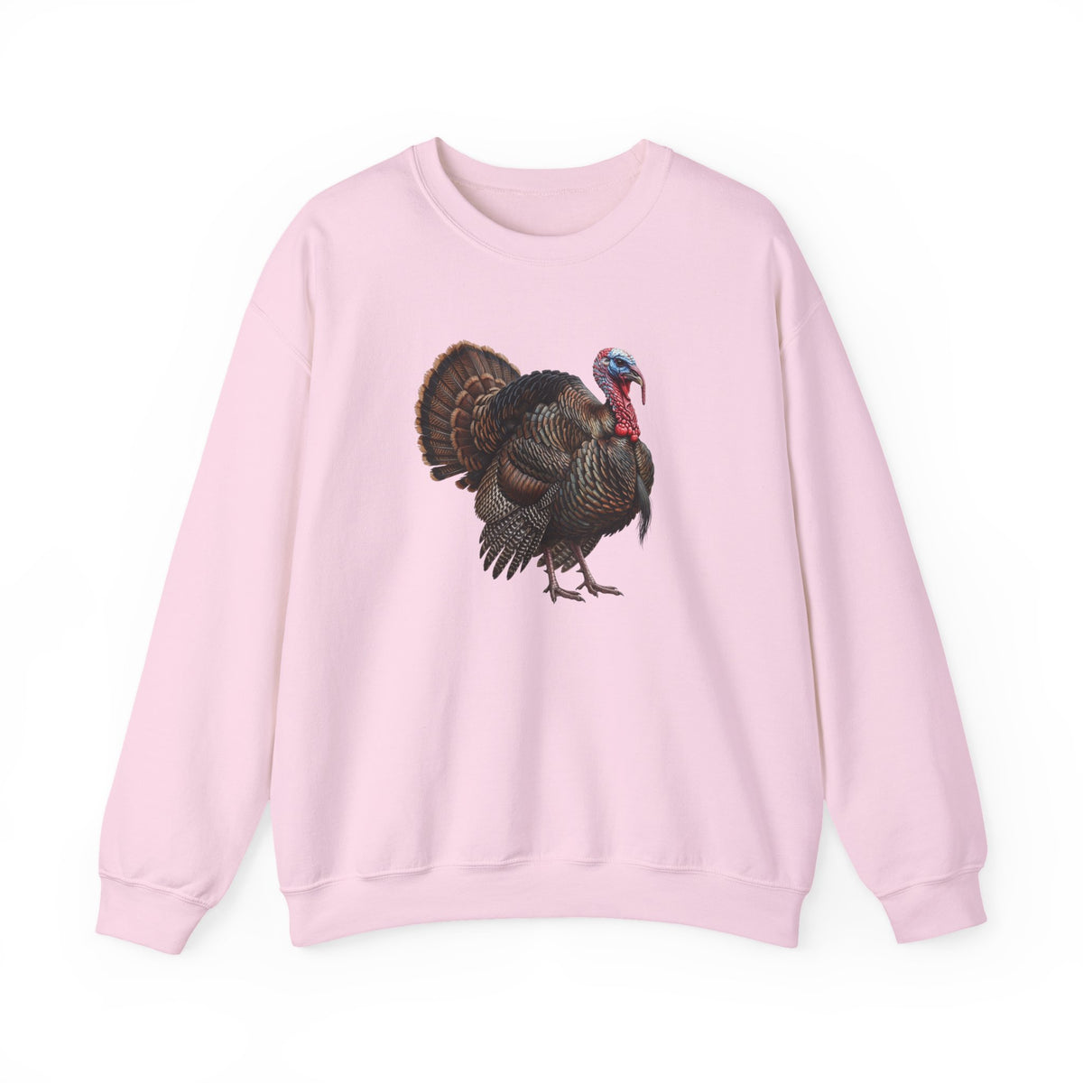 Thanksgiving Turkey Sweatshirt | Wild Turkey Bird Art Crewneck | Cozy Fall Apparel