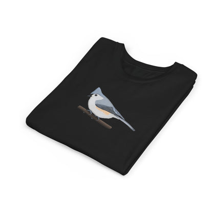 Tufted Titmouse Birding & Birdwatching Bird Youth T-Shirt