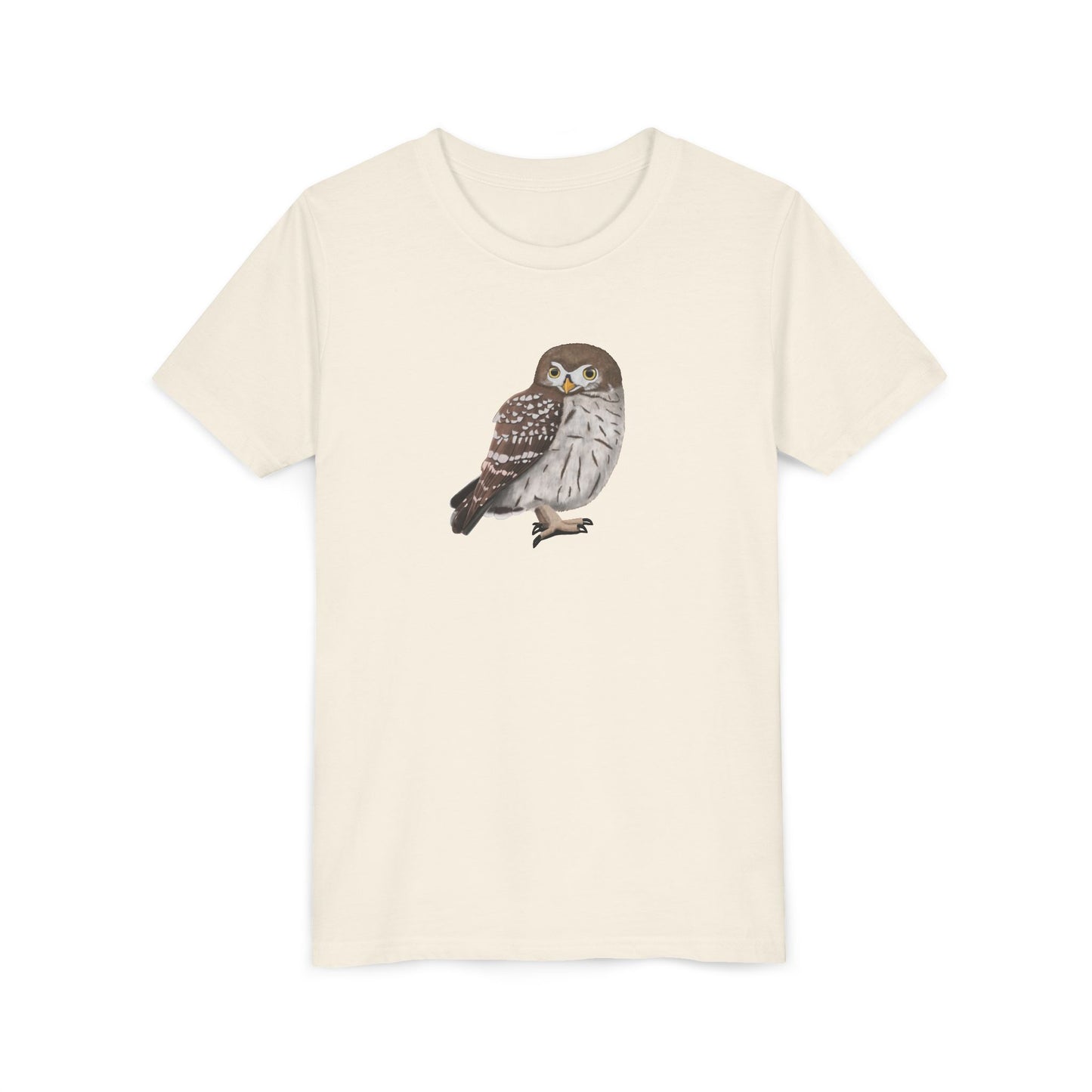 Little Owl Birding & Birdwatching Bird Youth T-Shirt