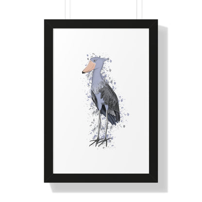 Shoebill Bird Framed Poster