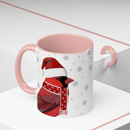 Cardinal Christmas Bird Coffee Mug