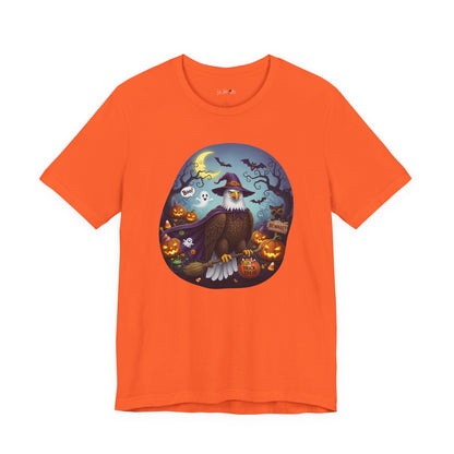 Bald Eagle Halloween Bird T-Shirt - Spooky Halloween Costume for Bird Lovers