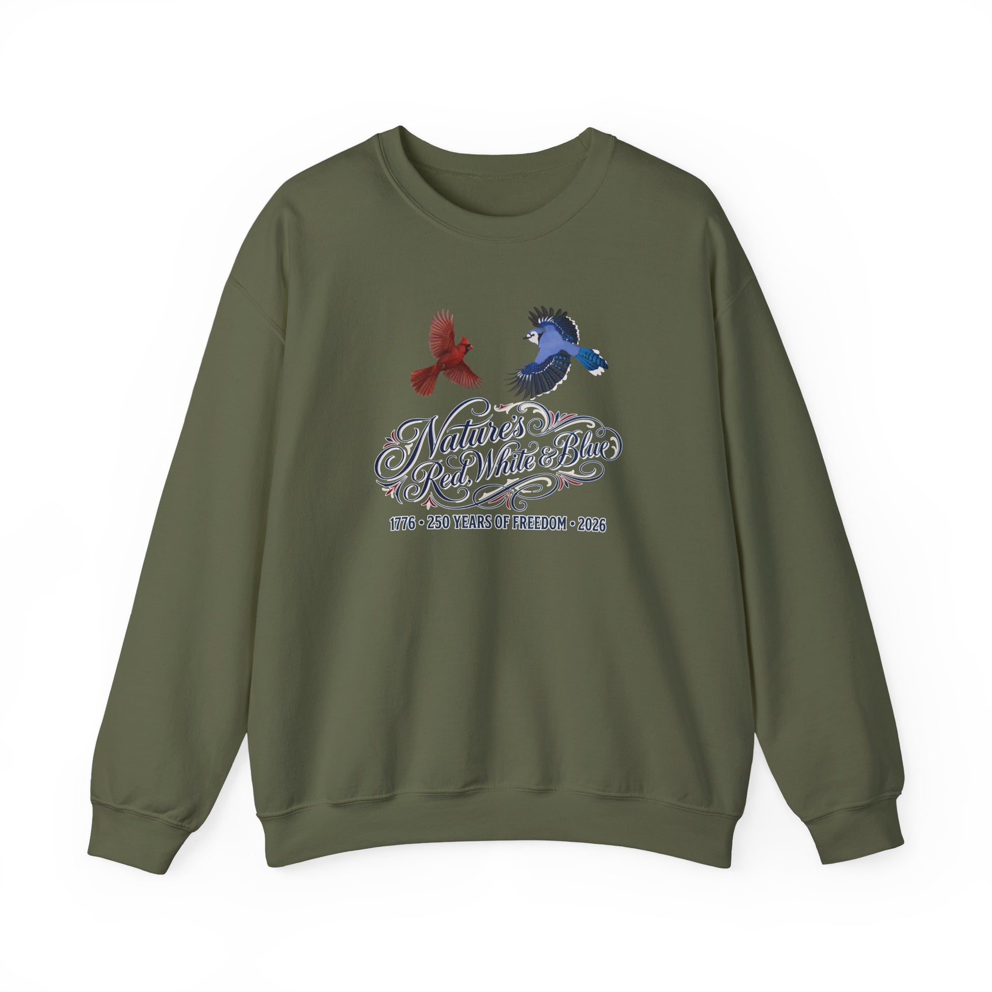 Blue Jay Sweatshirt on Animal Lover Gift