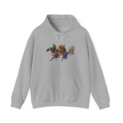 Funny Winter Hoodie: The Ultimate Cozy Bird Squad