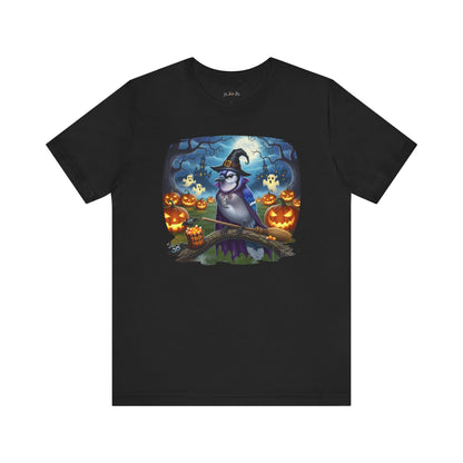 Blue Jay Halloween Bird T-Shirt - Spooky Halloween Costume for Bird Lovers