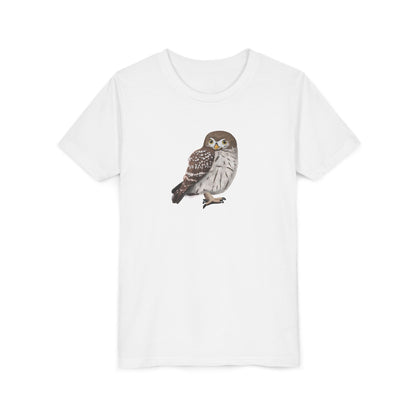 Little Owl Birding & Birdwatching Bird Youth T-Shirt