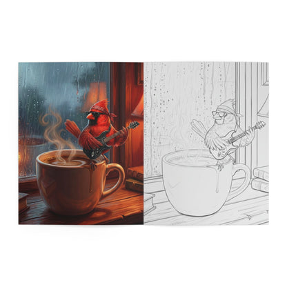 The Chordinal - Life of a Rockstar - Coloring Book