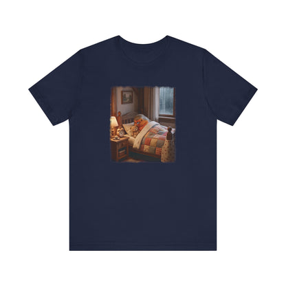 Robin Rosi Sleeping in Bed T-Shirt for Bird Lovers
