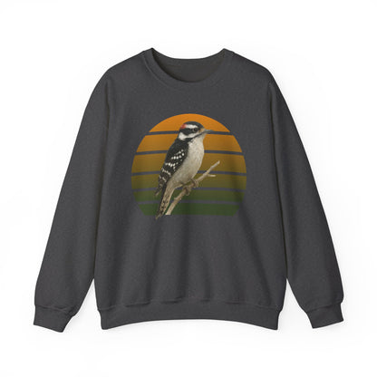 Downy Woodpecker Bird Lover & Bird Watching Bird Sweatshirt