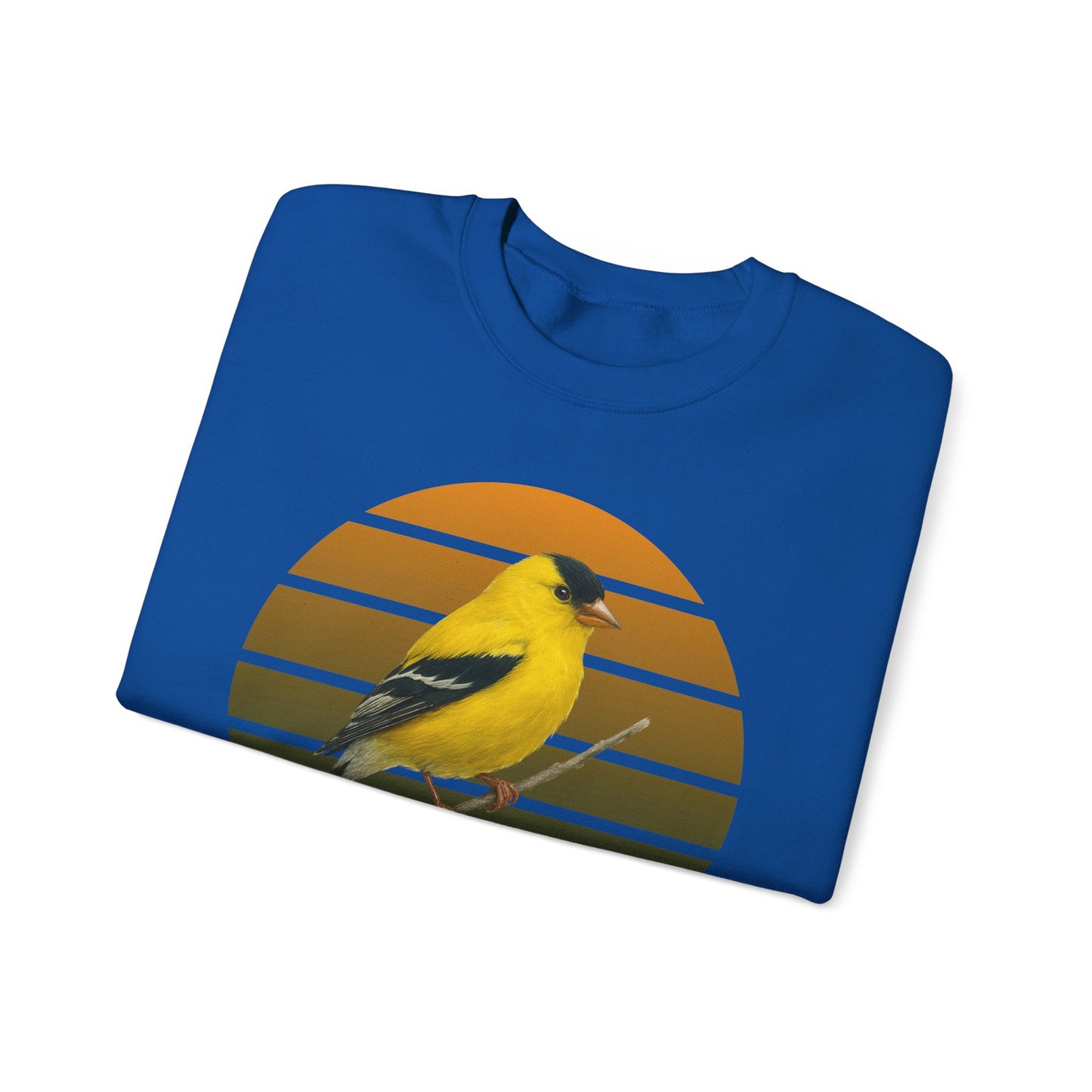 American Goldfinch Sweatshirt | Unisex Bird Lover Pullover | Wildlife Birder Gift | Songbird Crewneck