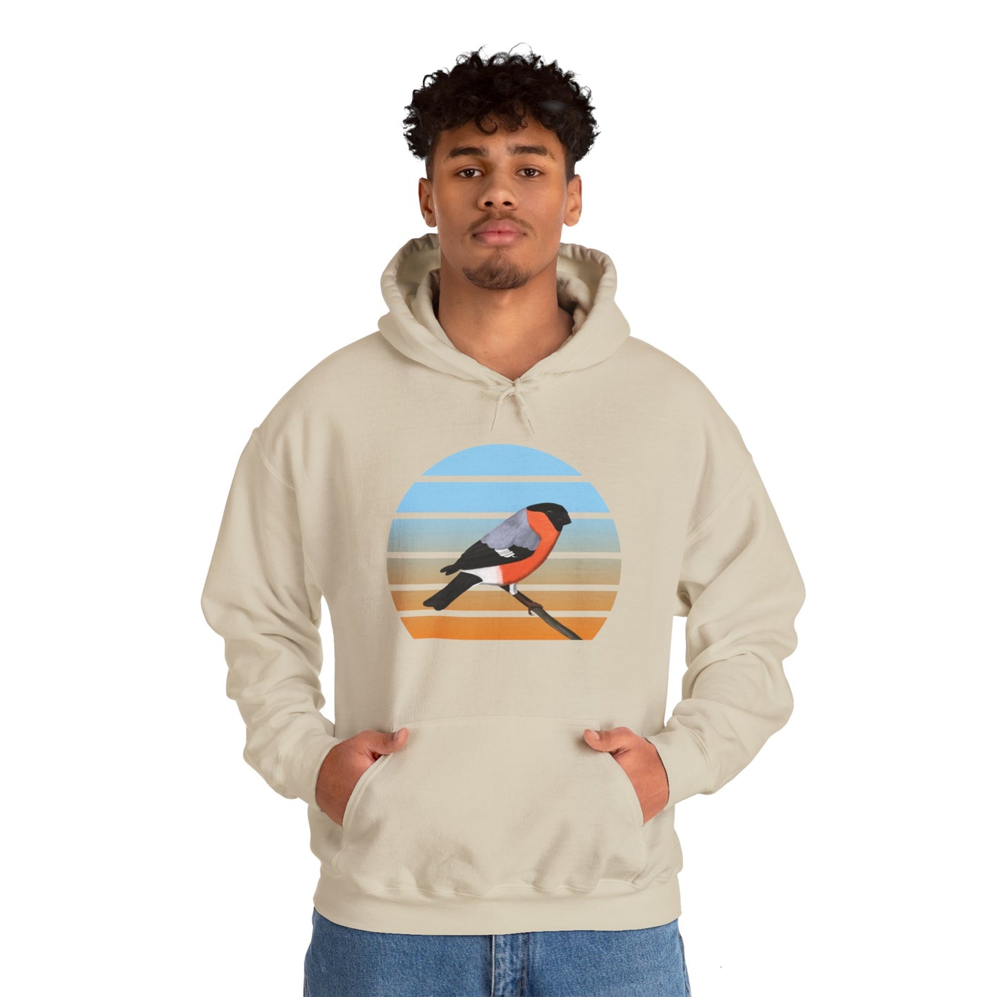 Bullfinch Bird Hoodie