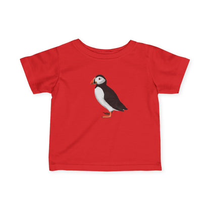 Süßes Papageitaucher Vogel Tiermotiv T-Shirt für Babys und Kleinkinder
