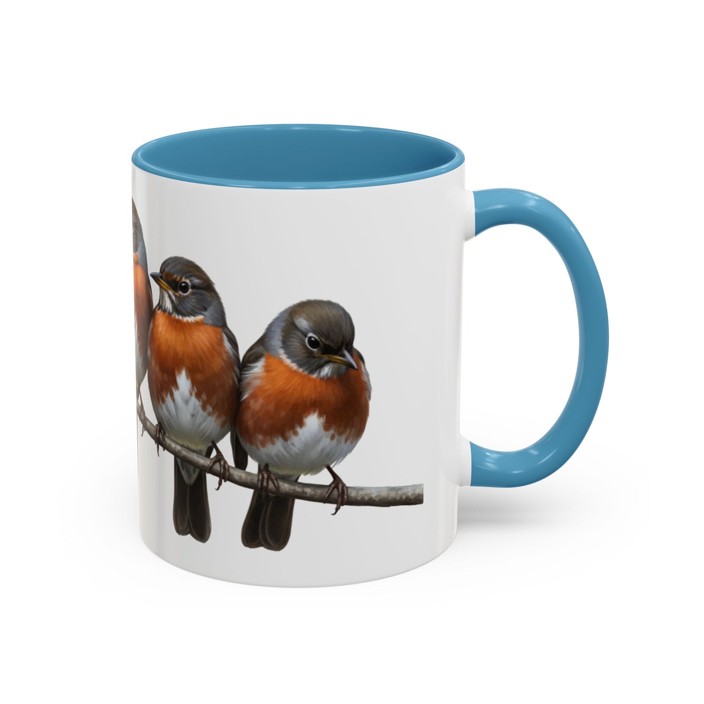 枝に止まるアメリカムシクイの陶器製バードコーヒーマグ – バードウォッチャーへのカスタムギフト