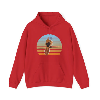 Bearded Reedling Bird Hoodie