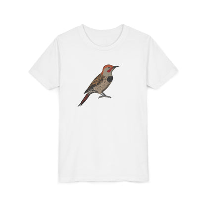 Northern Flicker Birding & Birdwatching Bird Youth T-Shirt