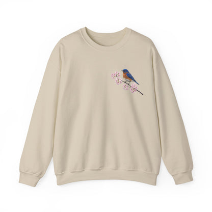 Bluebird Sweatshirt – Animal Lover Gift, Avian Enthusiast