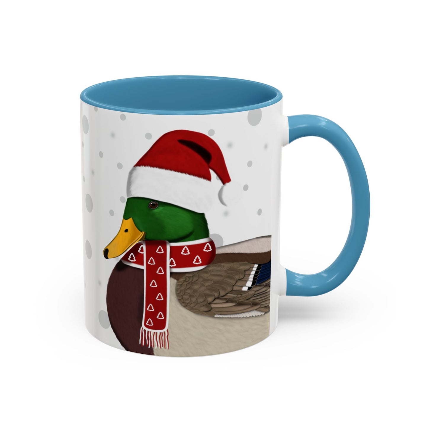 Mallard Christmas Bird Coffee Mug