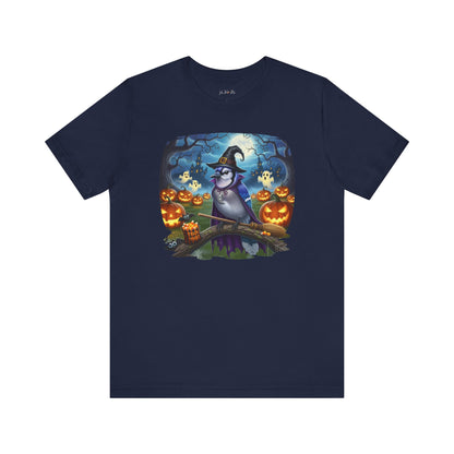 Blue Jay Halloween Bird T-Shirt - Spooky Halloween Costume for Bird Lovers