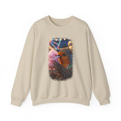 Robin Rosi Pink Cotton Candy Premium Sweatshirt for Bird Lovers