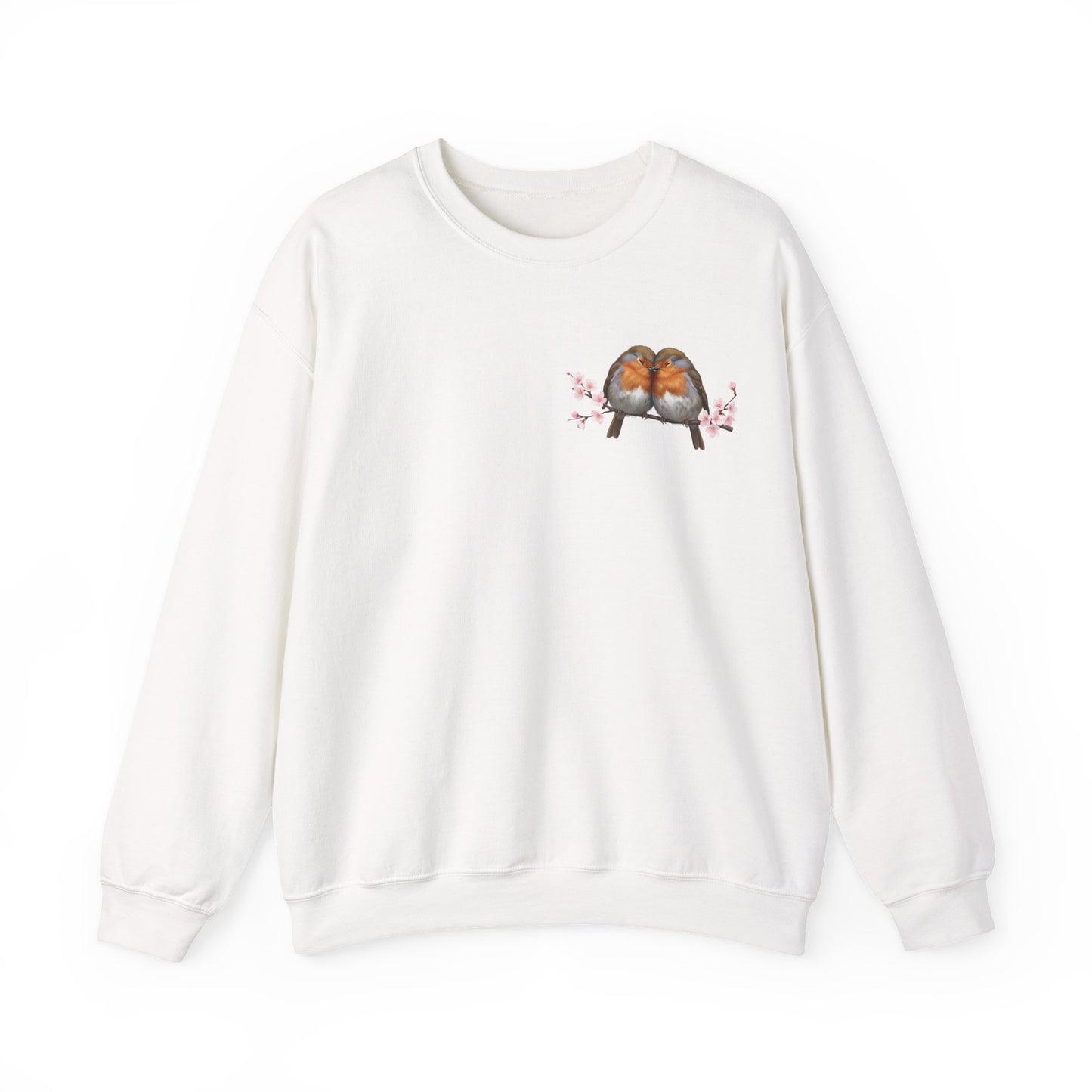 Robin Sweatshirt on Animal Lover Gift background