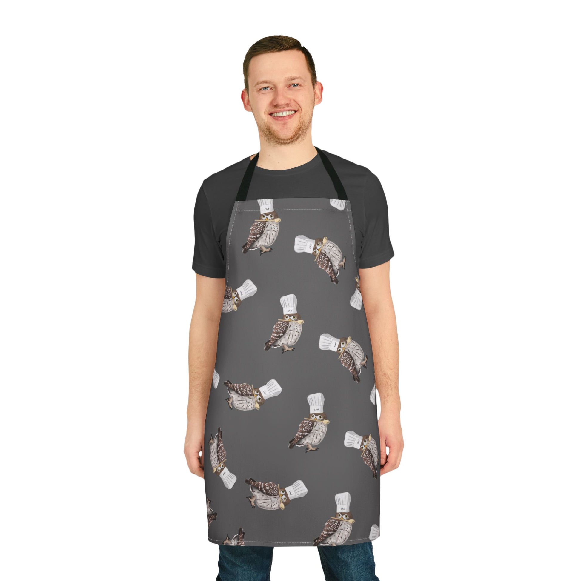 Owl Apron – Accessories, All Over Print