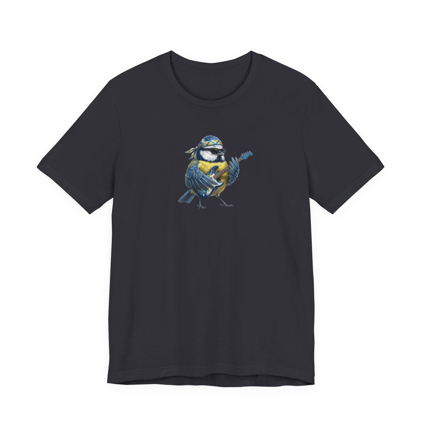 Bert Blaumeise (Bass) – Offizielles Die Gartenvögel Premium T-Shirt – band tshirt,