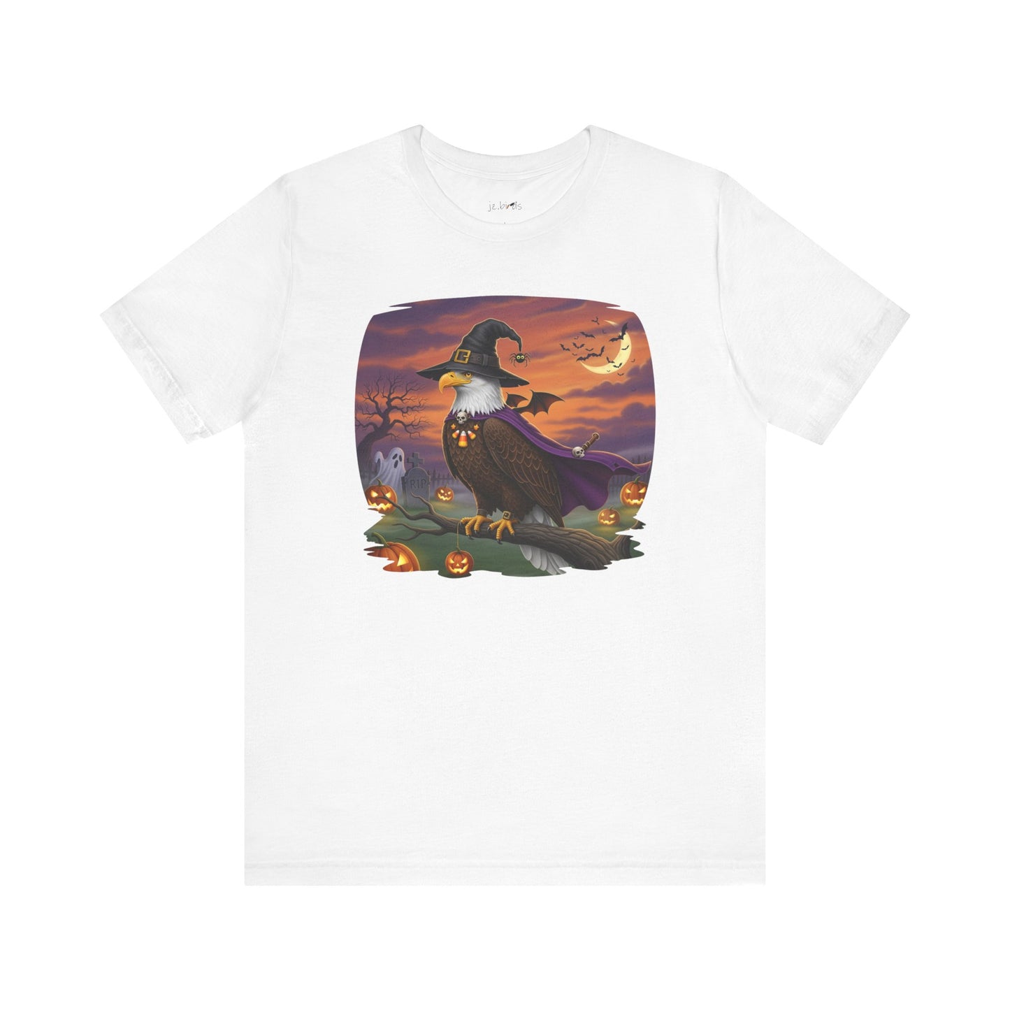 Bald Eagle Halloween Bird T-Shirt - Spooky and Funny Halloween Costume for Bird Lovers
