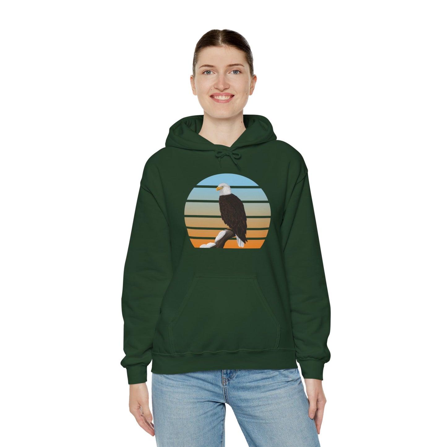 Bald Eagle Bird Hoodie