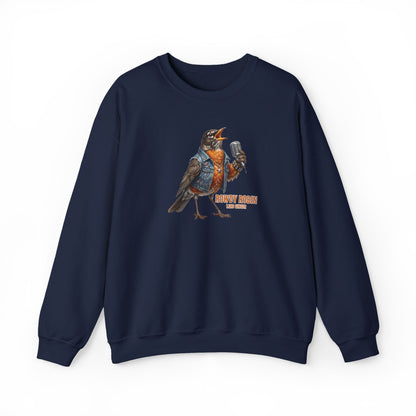Rowdy Robin Lead Singer Sweatshirt – The Backyard Birds