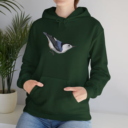 Nuthatch Bird Birdwatching Birder Hoodie