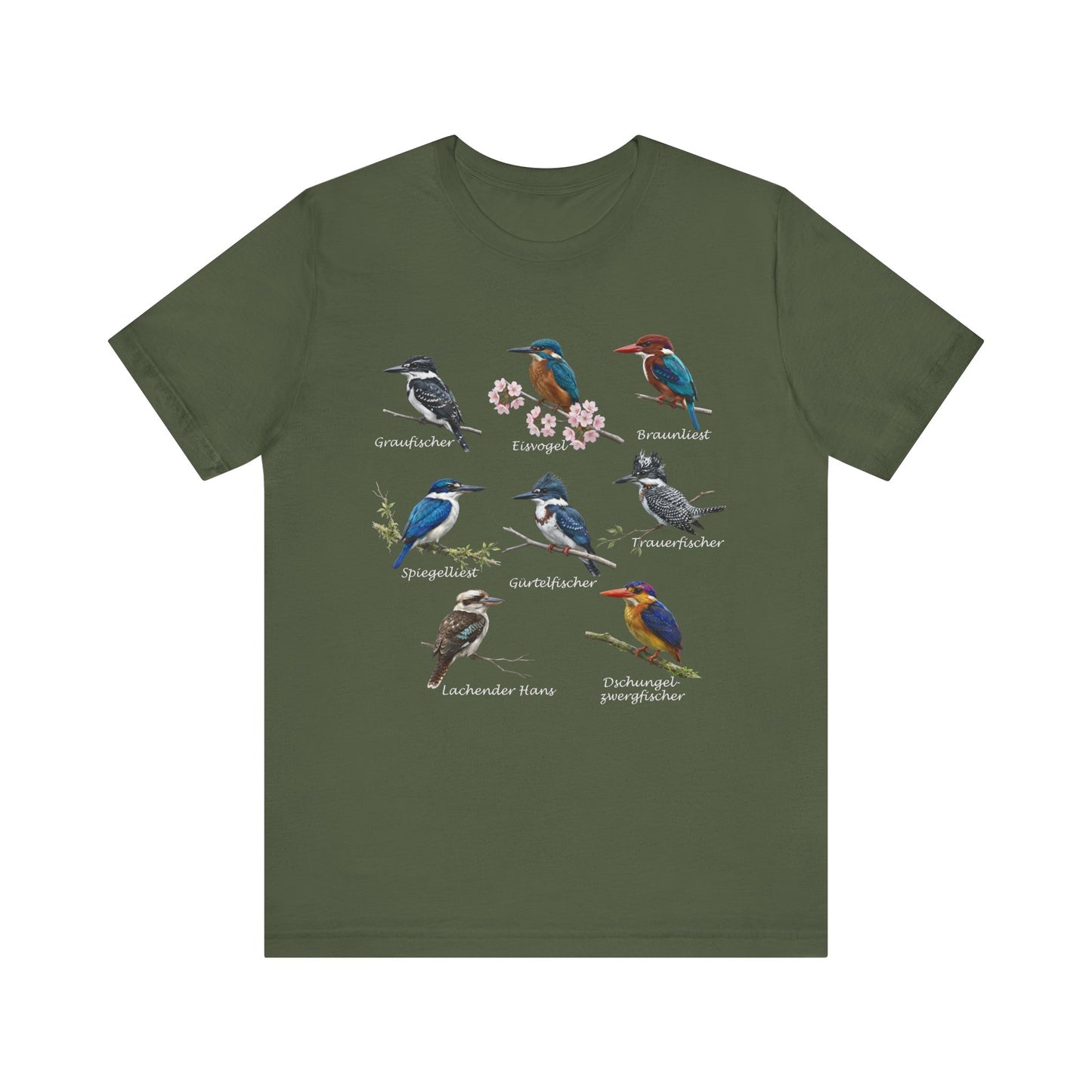 T-Shirt mit Eisvögeln & Liesten: Lachender Hans & Co. | Vogelkunde