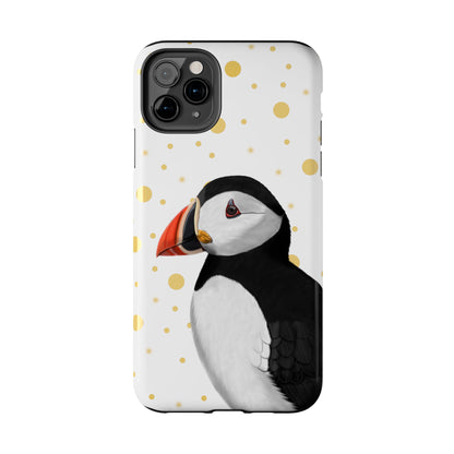 Puffin Bird Art Tough Phone Case White