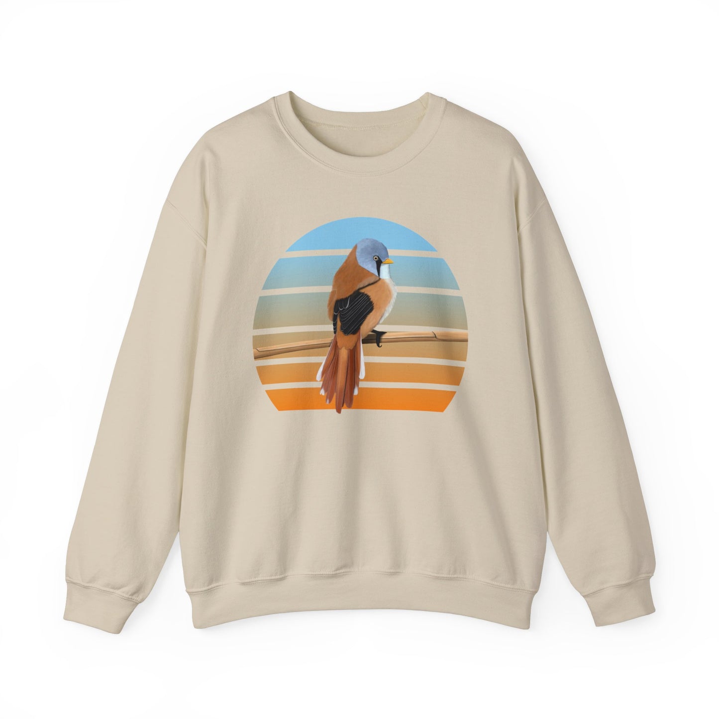 Bearded Reedling Birdlover Ornithologist Bird Sweatshirt