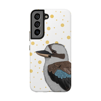 Kookaburra Bird Art Tough Phone Case White