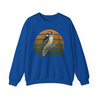 Downy Woodpecker Bird Lover & Bird Watching Bird Sweatshirt