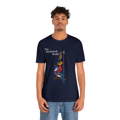 The Backyard Birds Unisex Jersey Short Sleeve Tee - jz.birds