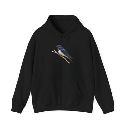 Barn Swallow Hoodie Bird Watcher | Unisex Sweater | Gift for Bird Lovers