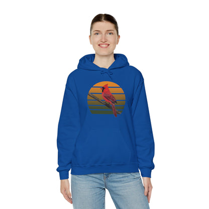 Cardinal Bird Hoodie