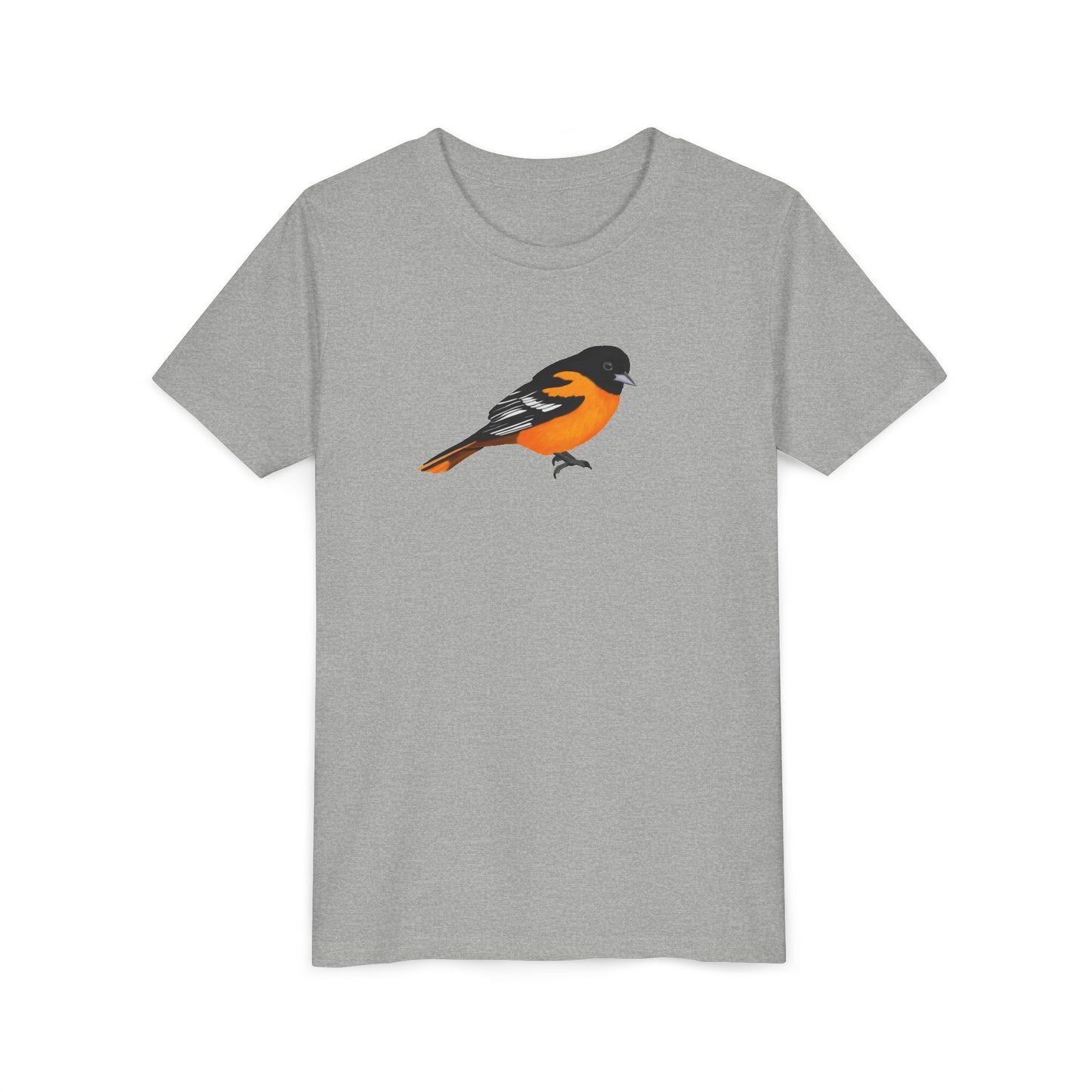 Baltimore Oriole Birding & Birdwatching Bird Youth T-Shirt