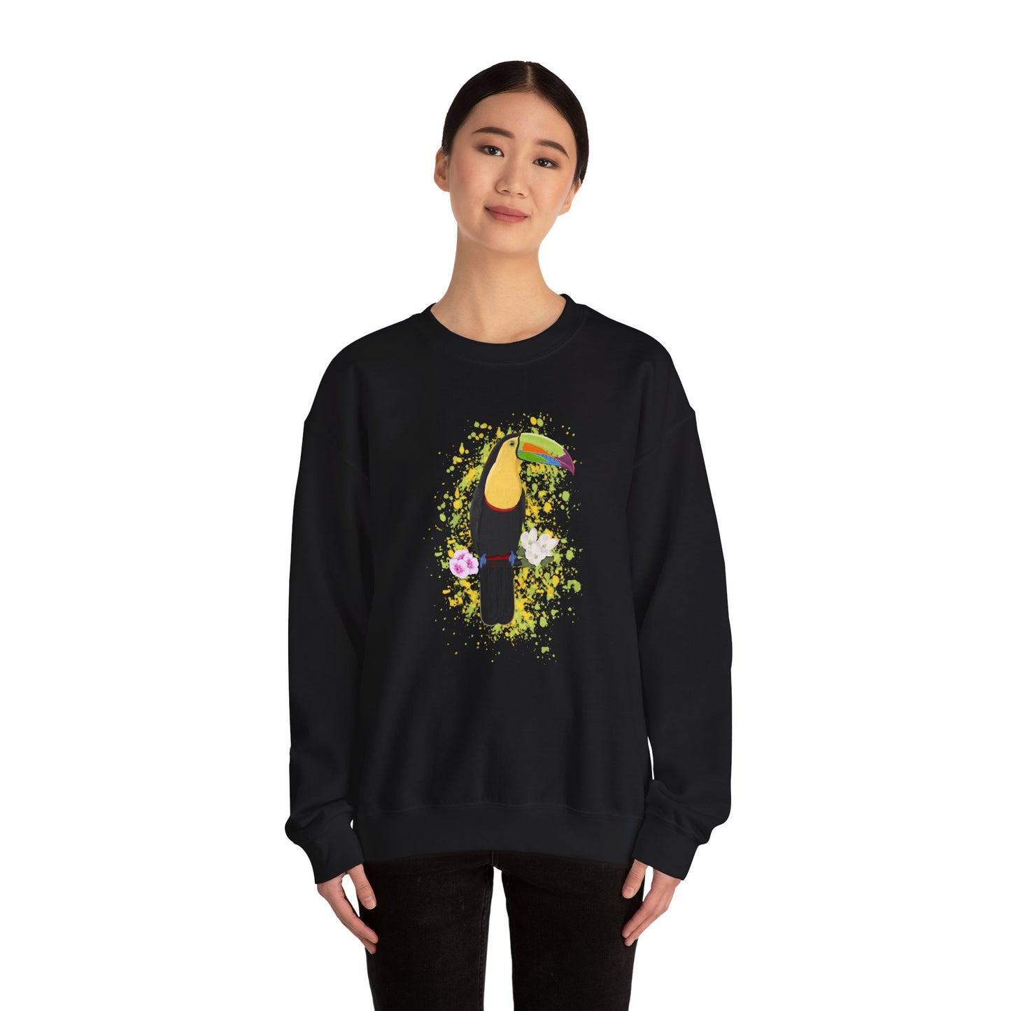 Keel-Billed Toucan Birdlover Biologist Bird Sweatshirt