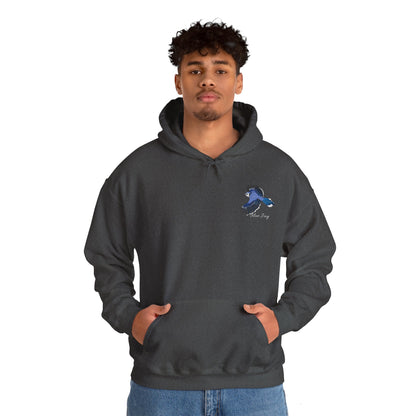 Blue Jay Birding Birdwatching Bird Hoodie