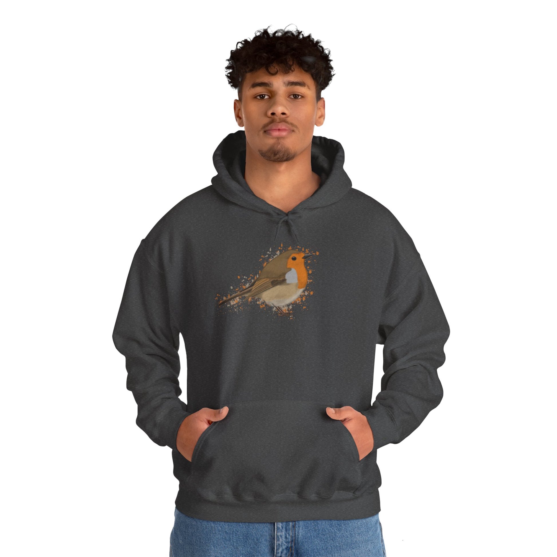 Robin Bird Unisex Hoodie - jz.birds