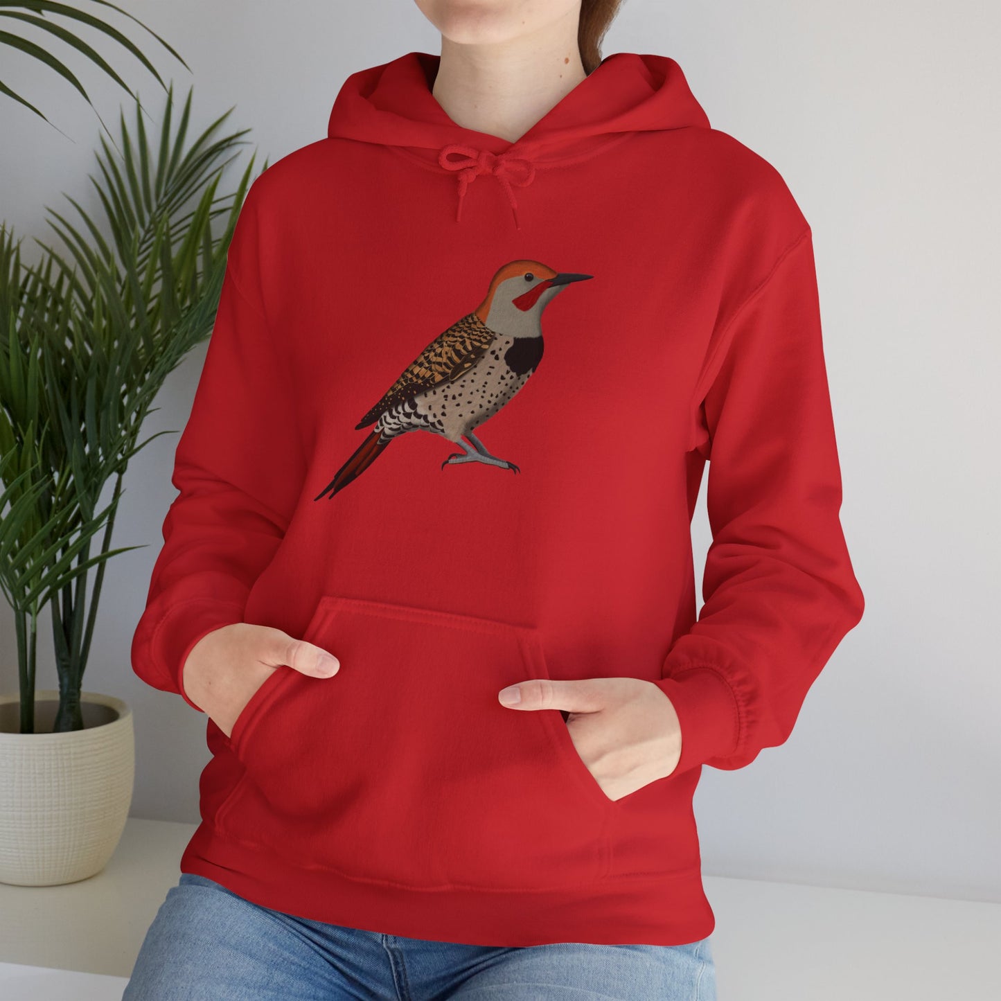 Northern Flicker Bird Birdwatching Birder Hoodie