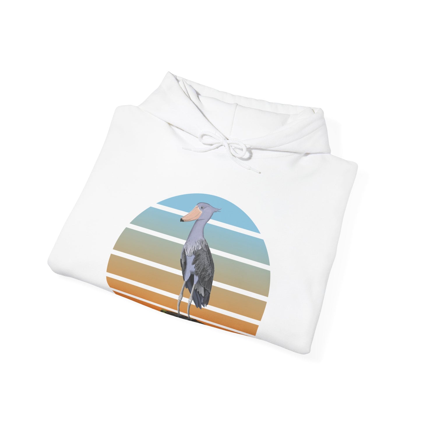 Shoebill Bird Hoodie