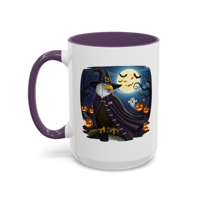 Bald Eagle Halloween Bird Mug - A Spooky & Funny Halloween Cup
