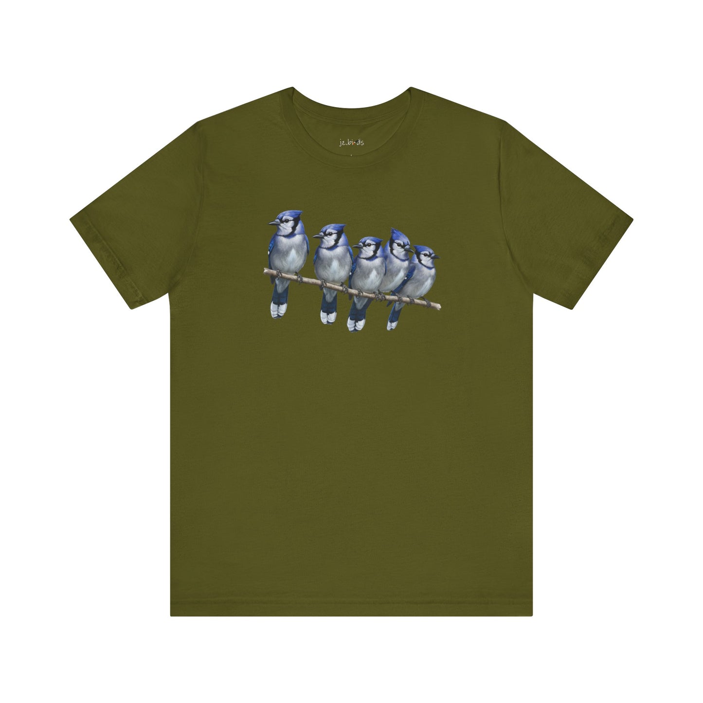 Blue Jays T-Shirt | Unisex Retail Fit Bird Lover Tee | Wildlife Birder Gift