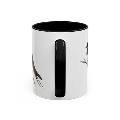 ツバメの陶器製コーヒーマグ – バードウォッチャーへのカスタムギフト