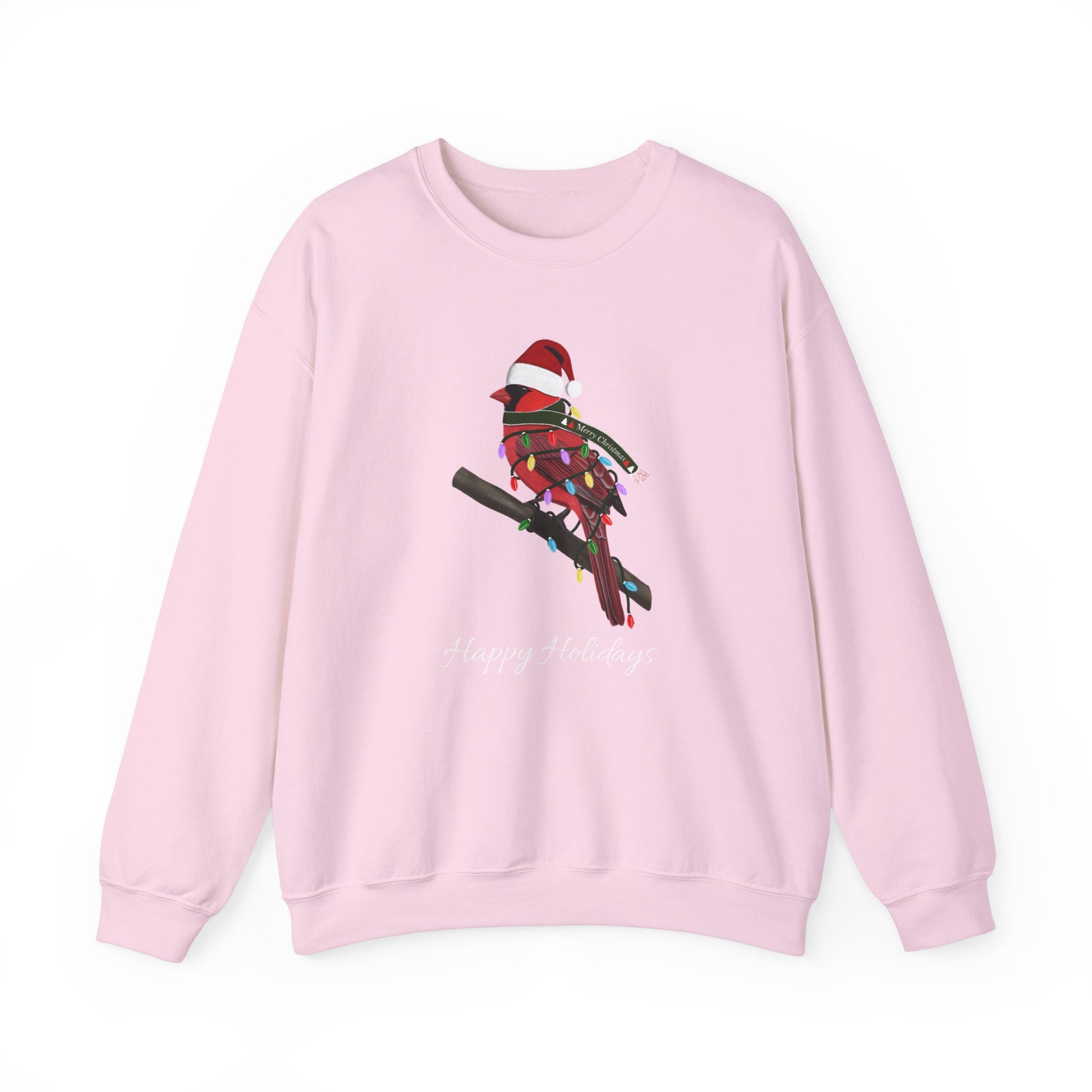 Cardinal Sweatshirt – christmas and bird style