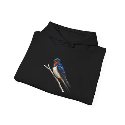 Barn Swallow Hoodie Bird Watcher | Unisex Sweater | Gift for Bird Lovers