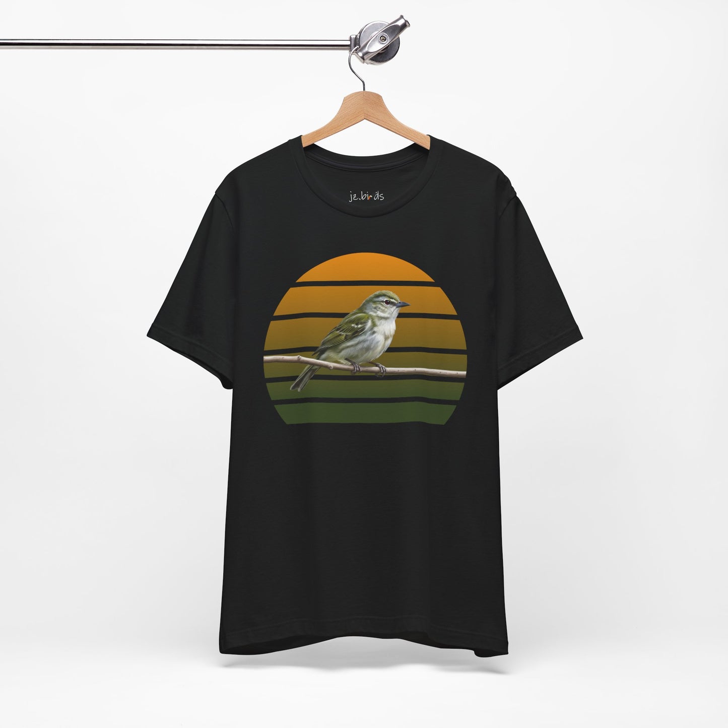 Red-Eyed Vireo T-Shirt | Unisex Retail Fit Bird Lover Tee | Wildlife Birder Gift